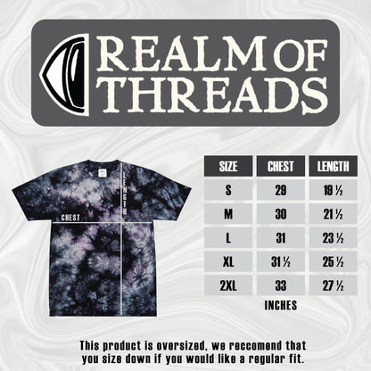 'I Need A Long Rest' - Premium Full-Size Embroidered Tie-dye T-Shirt